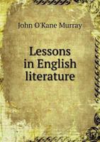 Lessons in English Literature 1015360092 Book Cover