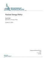 Nuclear Energy Policy 1502914255 Book Cover