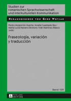 Fraseologia, Variacion y Traduccion 3631676506 Book Cover