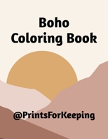 Boho Coloring Book B0BW2QMLYB Book Cover