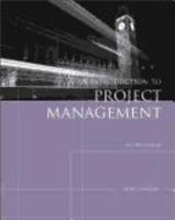 An Introduction to Project Management 150521209X Book Cover