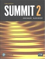 Saslow: Summit 2 Student Book_3 013417688X Book Cover