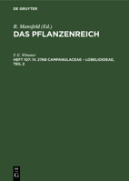 IV. 276b Campanulaceae - Lobelioideae, Teil 2 3112653076 Book Cover