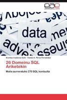 26 Domeinu SQL Ariketekin 3659018163 Book Cover