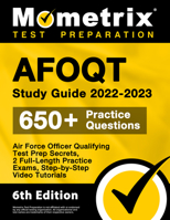 AFOQT Study Guide 2022-2023: Air Force Officer Qualifying Test Prep Secrets, 2 Full-Length Practice Exams, Step-by-Step Video Tutorials: [6th Edition] 1516719417 Book Cover