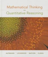 Mathematical Thinking and Quantitative Reasoning: Student Text 0618777377 Book Cover