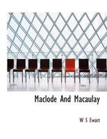 Maclode And Macaulay 1010070371 Book Cover