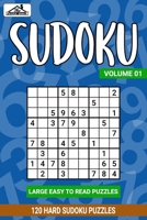 Hard Sudoku: Volume 01 B0CNXCL2NK Book Cover