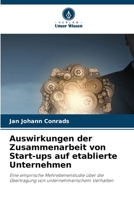 Auswirkungen der Zusammenarbeit von Start-ups auf etablierte Unternehmen (German Edition) 6209498019 Book Cover
