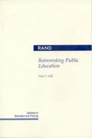Reinventing Public Education 0226336522 Book Cover