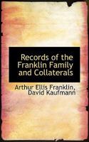 Records of the Franklin Family and Collaterals 1016257600 Book Cover