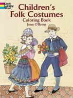 Children's Folk Costumes Coloring Book 0486423867 Book Cover