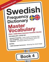 Swedish Frequency Dictionary - Master Vocabulary : 7501-10000 Most Common Swedish Words 9492637073 Book Cover