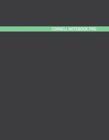 Cornell Notebook Pro: Large Note Taking System For School And University. College Ruled Pretty Light Notes. Scuffed Dark Grey Lime Green Cover - Trendy Note Paper Journal. Cornell Notes Notebook. 1692708643 Book Cover