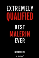 Notizbuch f�r Maler / Malerin: Originelle Geschenk-Idee [120 Seiten liniertes blanko Papier] 1691108499 Book Cover