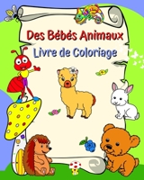 Des Bébés Animaux Livre de Coloriage: Animaux souriants, lignes audacieuses, à partir de 3 ans B0BZ2NJSXP Book Cover