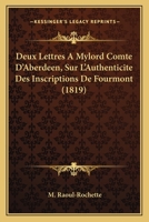 Deux Lettres a Mylord Comte D'Aberdeen 2016163534 Book Cover