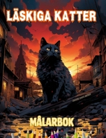 Läskiga Katter Målarbok Fascinerande och kreativa scener med skräckinjagande katter för åldrarna 15+: Otrolig samling av unika mördarkatter för att stimulera kreativiteten (Swedish Edition) B0CSPNVDRW Book Cover