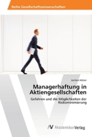 Managerhaftung in Aktiengesellschaften 3639461525 Book Cover