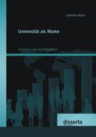 Universitat ALS Marke: Analyse Und Konstruktion 3954255049 Book Cover