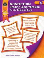 Nonfiction Reading Comprehension for the Common Core Grd 4 1420638254 Book Cover