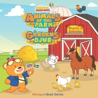 Animals of the Farm - Gårdens Djur: English & Svenska: Adventures of Nano Bear - Bilingual books in English and Swedish for children (Nano Bear - ... in Swedish and English) B08NR9TD1J Book Cover