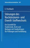 Störungen des Nucleinsäuren- und Eiweiß-Stoffwechsels: Ein Grundriß für Studierende, Ärzte und Biologen mit Studienfragen für Prüfung und Fortbildung (Universitätstaschenbücher, 841) 379850508X Book Cover