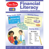 Financial Literacy Lessons and Activities, Grade 4 - Teacher Resource 164514268X Book Cover