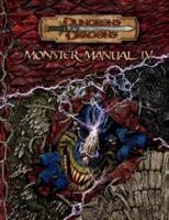 Monster Manual IV 0786939206 Book Cover