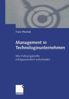 Management in Technologieunternehmen 3409116885 Book Cover
