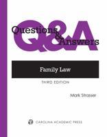 Family Law: Multiple-choice and Short-answer Questions and Answers (Questions & Answers) 1531009484 Book Cover