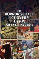 The Horror Science Fiction Film Canon 144154223X Book Cover