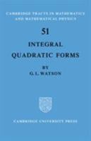 Integral Quadratic Forms 0521067421 Book Cover