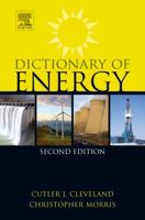 Dictionary of Energy 0080445780 Book Cover