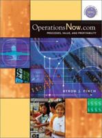 OperationsNow. Com: Processes, Value, and Profitability 0072416408 Book Cover