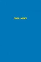 Cereal science, 0942849213 Book Cover