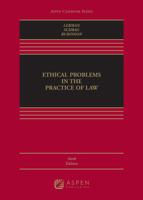 Ethical Problems In The Practice Of Law (Casebook) 1454863048 Book Cover