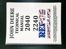 John Deere 2240 Tractor Technical Service Repair Manual 1649270577 Book Cover