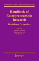 Handbook of Entrepreneurship Research: Disciplinary Perspectives 1441936440 Book Cover