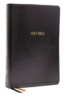KJV, Foundation Study Bible, Large Print, Leathersoft, Black, Red Letter, Comfort Print: Holy Bible, King James Version 0785260196 Book Cover