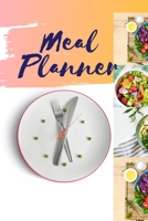 Meal Planner: Meal Planner notebook for family, kids, nutrition, health monitoring, special dishes, clock, blank form journal for write your favorite food in each day, manu, 100 pages, size 6X9 inches 1710227621 Book Cover