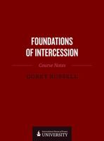 Foundations of Intercession 1938060075 Book Cover