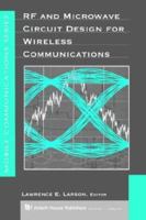 Rf and Microwave Circuit Design for Wireless Communications (Artech House Mobile Communications) 0890068186 Book Cover