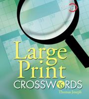 Large Print Crosswords #6 (Large Print Crosswords) 1784043036 Book Cover