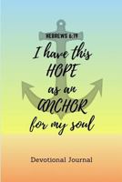 Devotional Journal: Anchor Design 1792872410 Book Cover