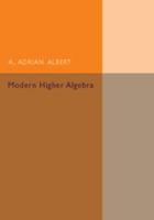 Modern Higher Algebra 1107544629 Book Cover