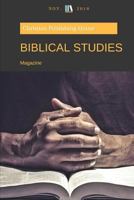 BIBLICAL STUDIES: Magazine November 2018 1729407536 Book Cover