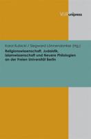 Religionswissenschaft, Judaistik, Islamwissenschaft Und Neuere Philologien an Der Freien Universitat Berlin 3899719549 Book Cover