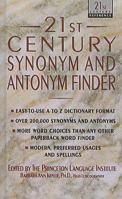 21st Century Synonym and Antonym Finder (21st century reference series) 0440213231 Book Cover