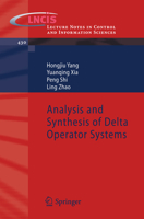 Analysis and Synthesis of Delta Operator Systems 3642287735 Book Cover